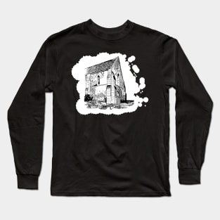 Old abandoned home building Long Sleeve T-Shirt